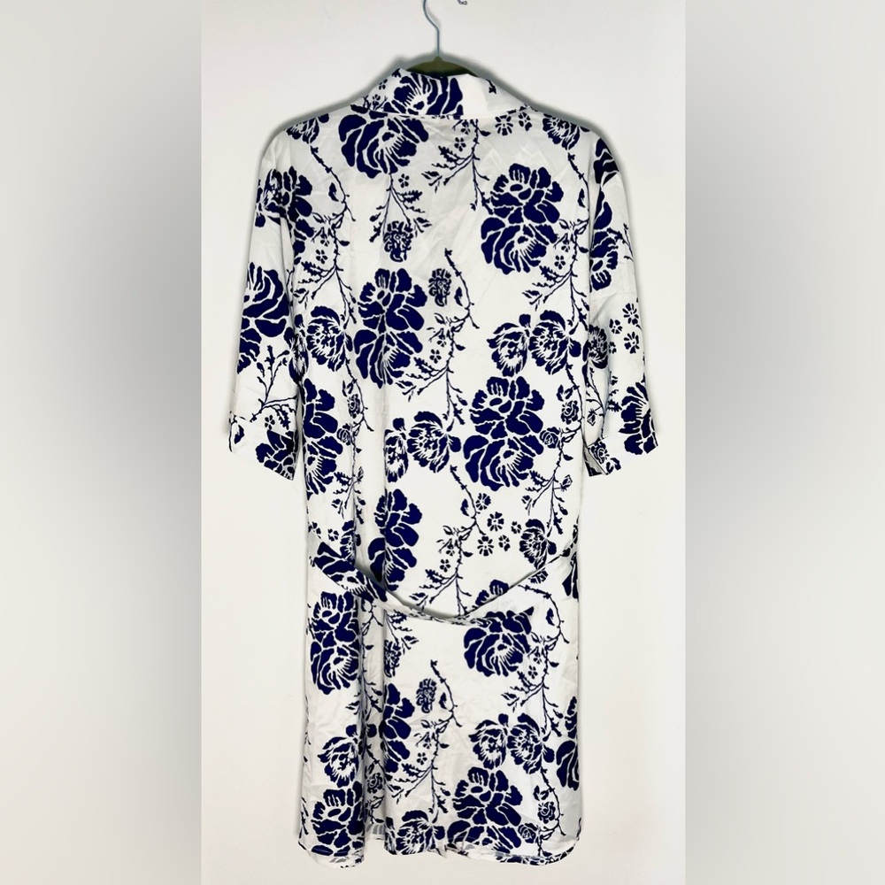 NWOT 3X Shein Curve Floral Shirt Dress - Picture 3 of 7